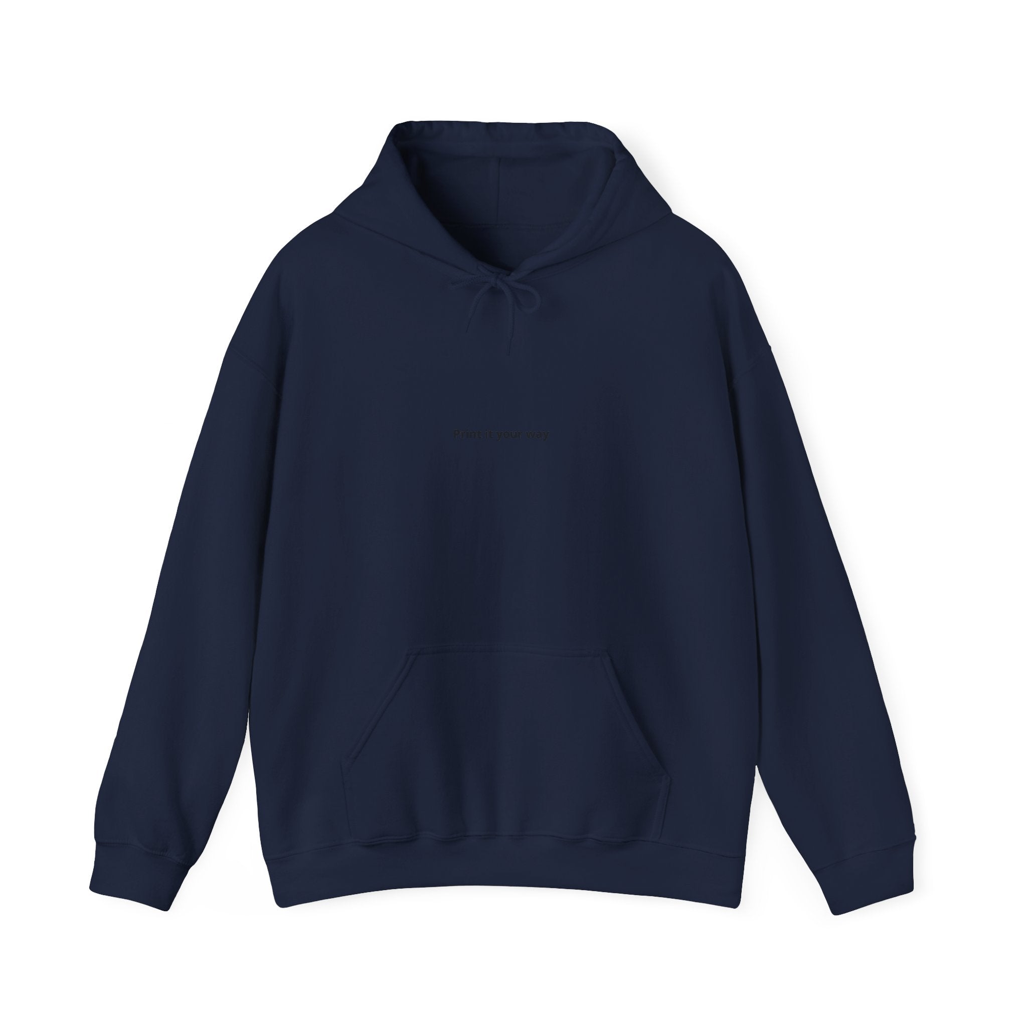 Minimalist "Find It Your Way" Hoodie — Clean White Comfort