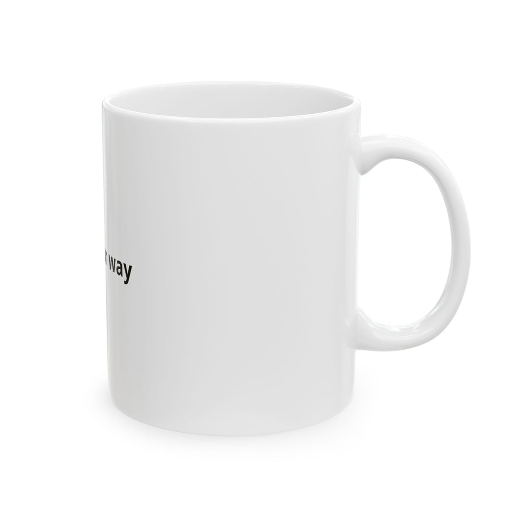 Custom Printable Ceramic Mug — 'Print It Your Way' 11oz & 15oz