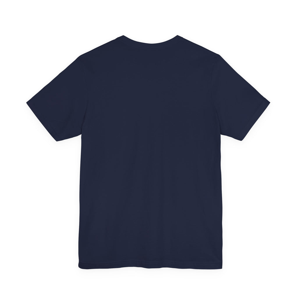 Minimalist 'Print It Your Way' White Tee — Casual Unisex Short Sleeve Shirt