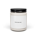 9oz Scented Soy Candle — Custom Label "Print it your way" | Natural Home Fragrance