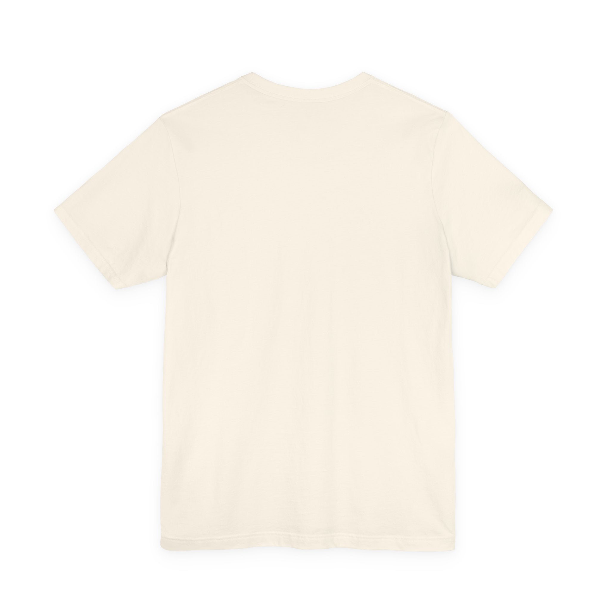 Minimalist 'Print It Your Way' White Tee — Casual Unisex Short Sleeve Shirt